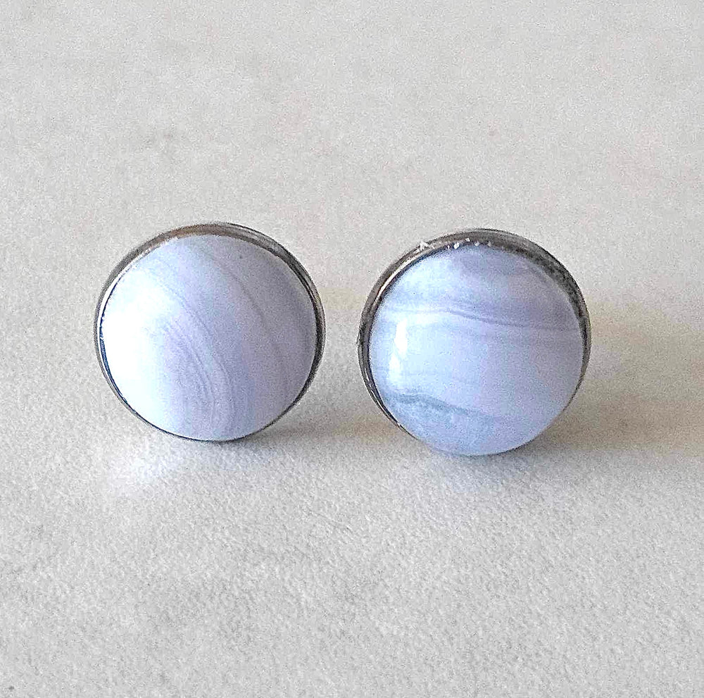 Crystal Cabochon Earrings