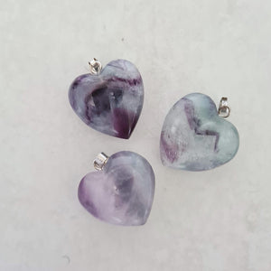 Crystal Heart Pendants