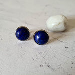 Crystal Cabochon Earrings