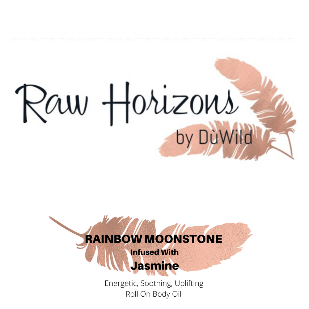 Rainbow Moonstone Infused Roll On Body Oil (10ml)