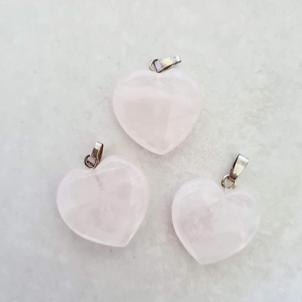 Crystal Heart Pendants